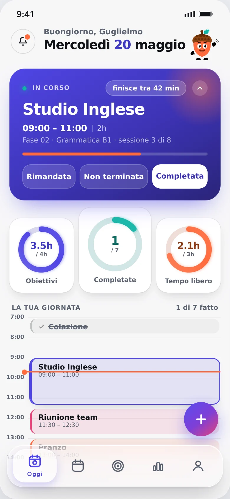 Flew: la tua giornata